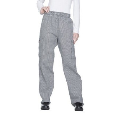 DICKIES UNISEX CARGO CHEF PANTS IN HOUNDSTOOTH IN ALL SIZES #DC12 NEW