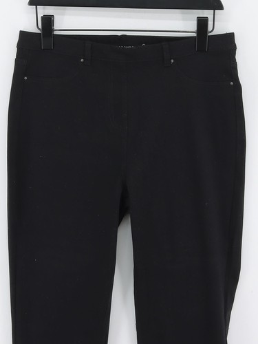 Next Damen Leggings UK 14 schwarz Baumwolle mit Elasthan, Polyester volle Länge - Bild 3 von 5