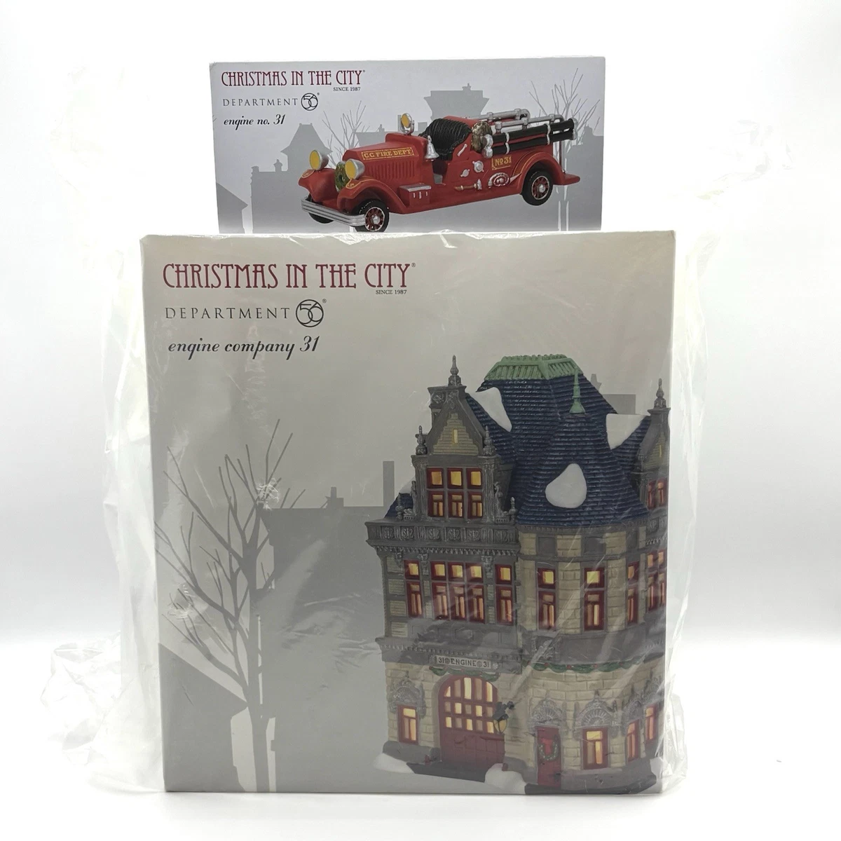 Dept 56 Firehouse In Department 56 Dickens Village Buildings for