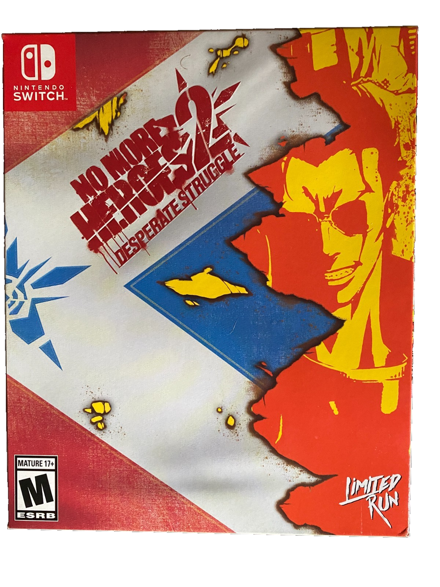 No More Heroes 1&2 Collectors Edition Bundle Limited Run Nintendo