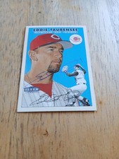 Eddie Taubensee Signed 2000 Fleer Tradition MLB Baseball Card #34 Reds AUTO