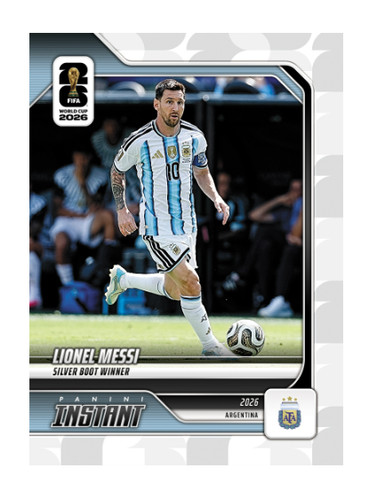 Lionel Messi - 2026 Panini Instant FIFA World Cup 2026 #254 SILVER BOOT PRESALE