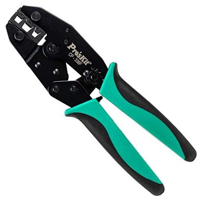 Pro'sKit 300-077 Lunar Series Crimper, Ferrules AWG 6-2, Multi,Pliers