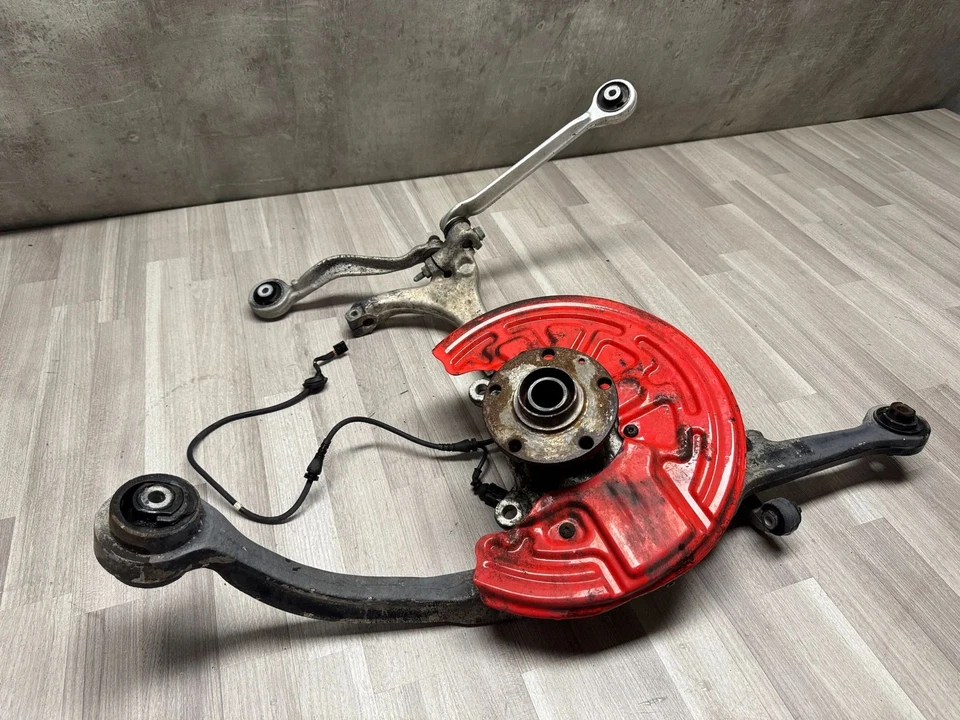 Audi A4 8E B6 1,9 TDI Träger Achsschenkel Radlagergehäuse Vorne Rechts - Bild 3 von 4