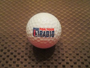 logo golf ball pga