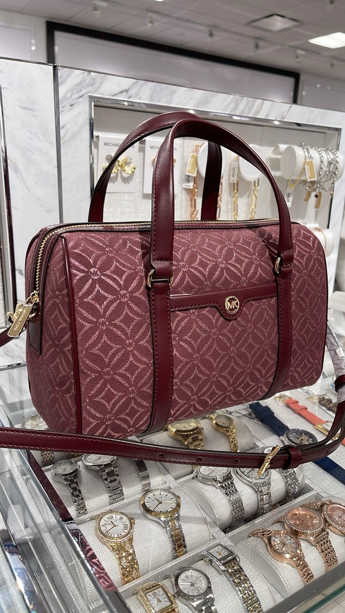 MICHAEL KORS TRAVEL MEDIUM DUFFLE SATCHEL SHOULDER BAG MK MICHAEL KORS TRAVEL MEDIUM DUFFLE SATCHEL SHOULDER BAG MK