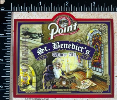 Point St. Benedict's Winter Ale Label - WISCONSIN