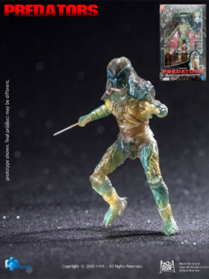 Hiya Toys Predators Active Camouflage Tracker Predator 1:18 Scale
