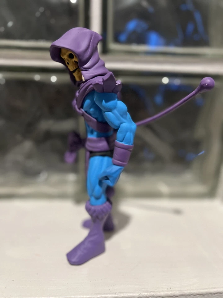 Esqueleto He-Man figura de resina estátua Mahalo cabine machado rachado Whereschappell - Imagem 4 de 4