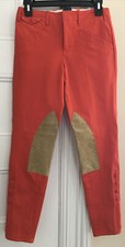 NWT Womens Ralph Lauren Tangerine Riding Pants Jodhpurs Sz 2