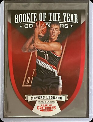 Meyers Leonard - 2012-13 Panini Contenders - Die Cut - Rookie #11