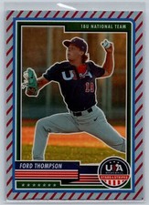 2023 Panini Stars & Stripes #17 Ford Thompson Prizm USA  Stars