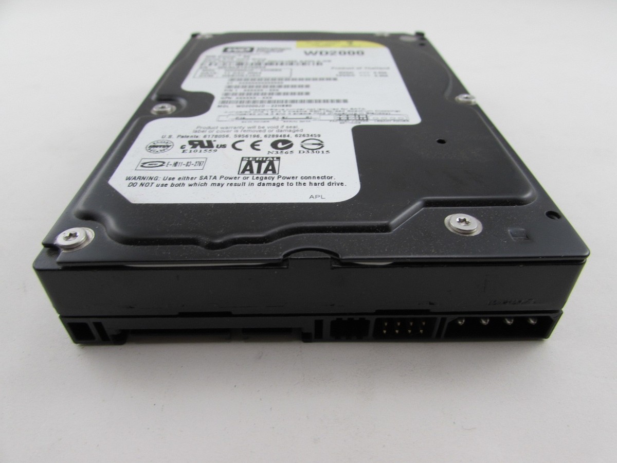 Western Digital WD2000JD-22HBB0 200GB 7200 RPM SATA Hard Drive DCM:  HSBHNTJAH