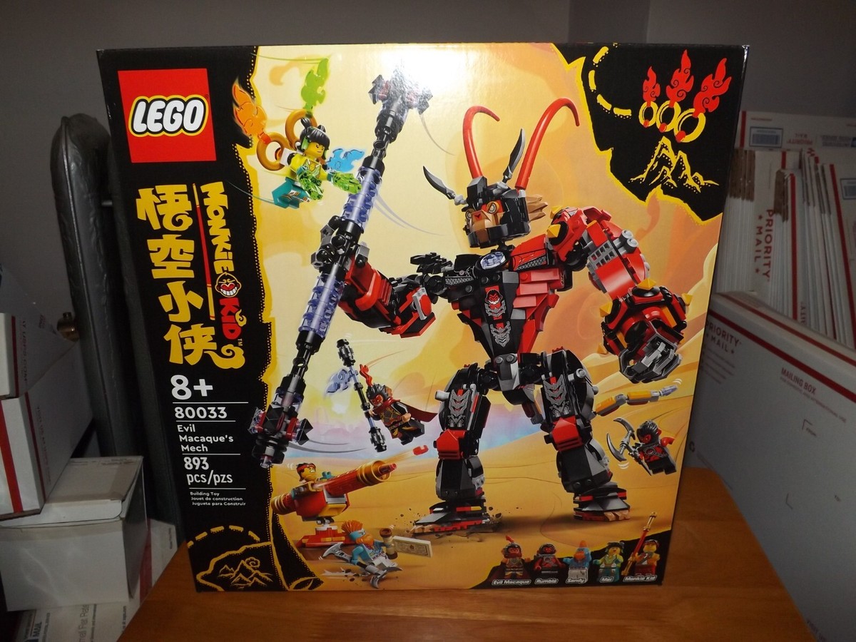 LEGO MONKIE KID EVIL MACAQUE'S MECH 893 PCS 80033 NIB 2022 | eBay