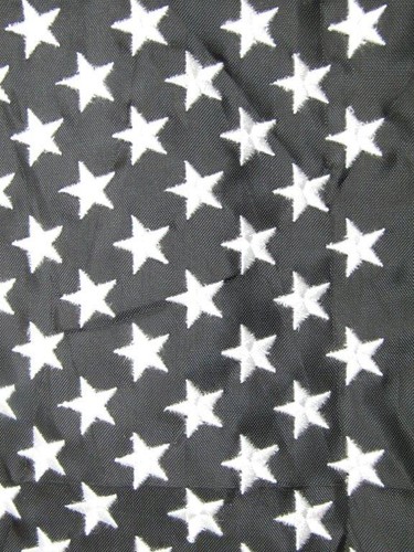 12x18 Embroidered Sewn USA Thin Grey Line 220D Nylon Flag 12"x18" Grommets - Picture 8 of 9