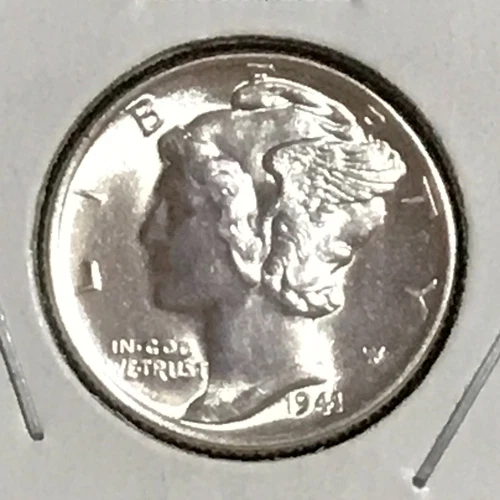 U.S. Mercury Dime Ch BU 1941