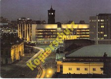 Berlin-Ost AK Blick zum Palast bei Nacht AK Foto DDR 1985