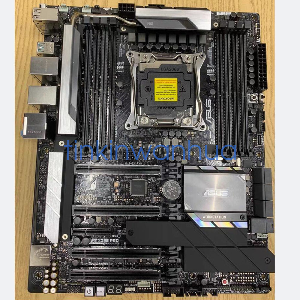 For ASUS WS X299 Pro Motherboard LGA 2066 DDR4 ATX 100% Test Work