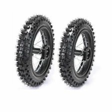 Front 60/100-14 Rear 80/100-12 Tire Wheel Dirt Bike 125cc SSR SDG 110cc CRF70