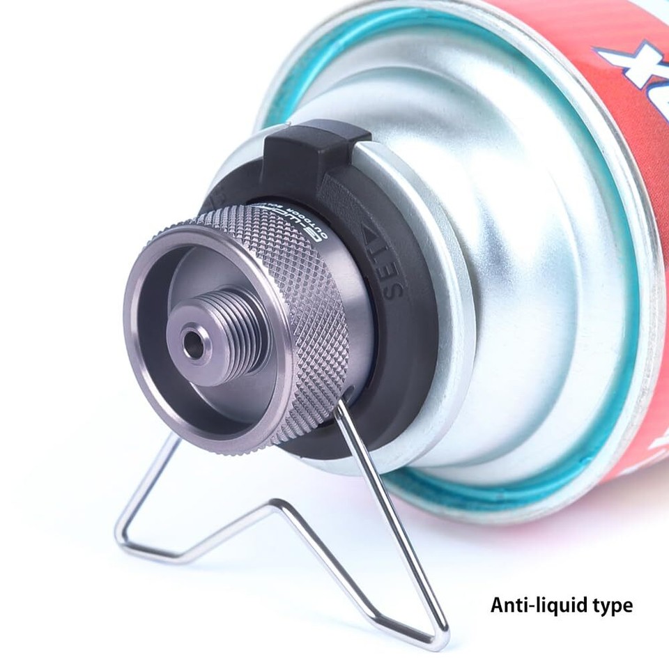 Convert Adapter, for Nozzle Bottle Type/Butane Gas Cartridge/Canister