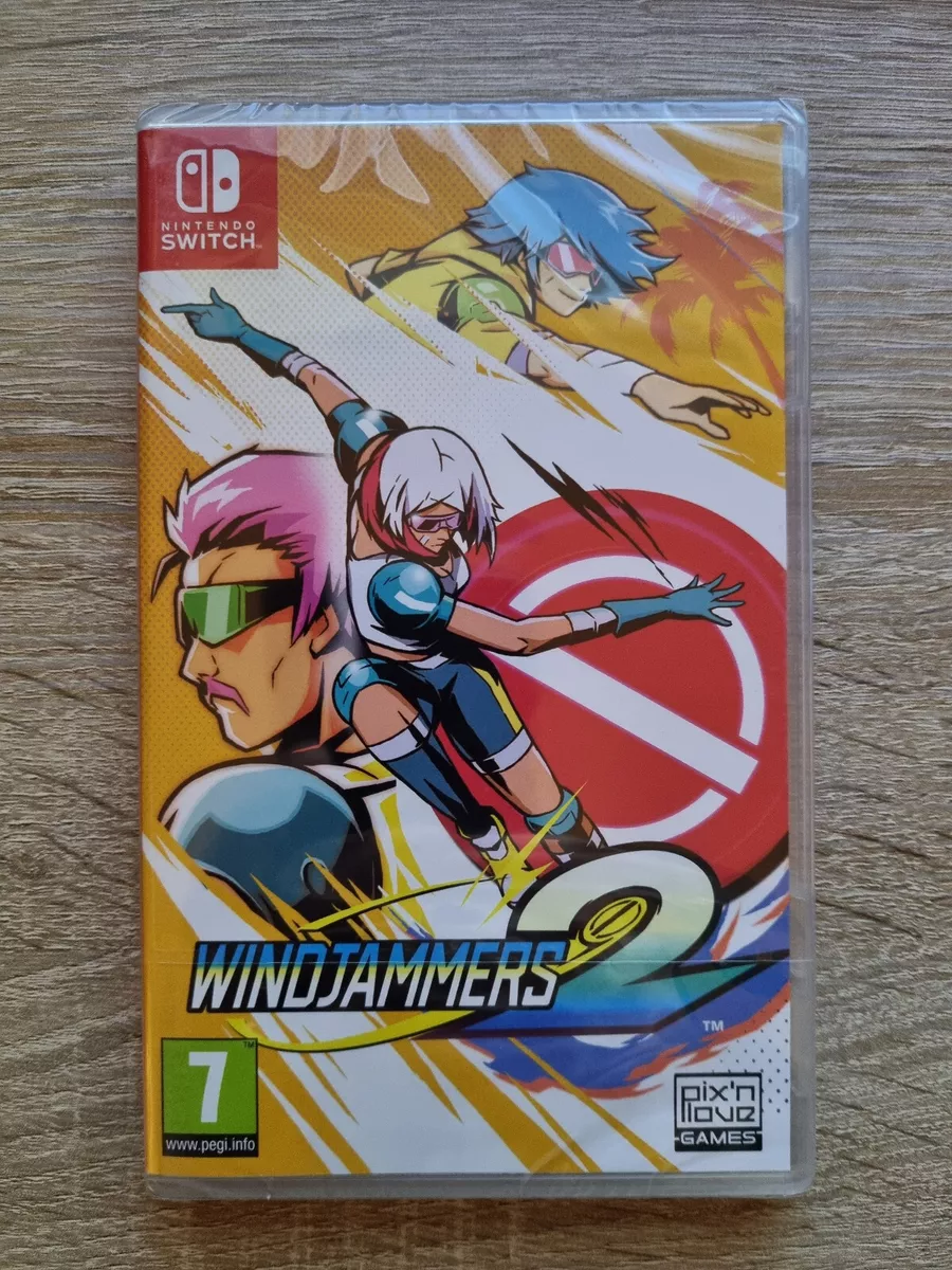 Windjammers 2 Switch FIRST EDITION 2022 with 26 Page