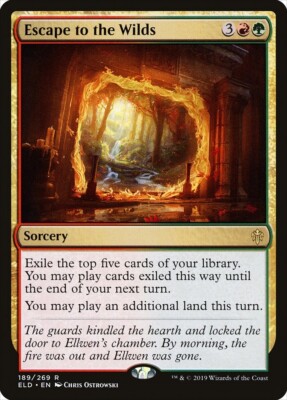 Escape to the Wilds R 189 Throne of Eldraine MTG