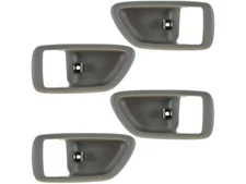 TRQ Interior Door Handle Bezel Set fits Toyota Sequoia 2001-2007 67HPMC
