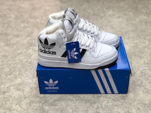 adidas forum mid white