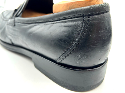 BRUNO MAGLI Renegade Black Leather Loafer 9.5 Wide Raging Slip-on Loafer – Bruno Magli main image 4