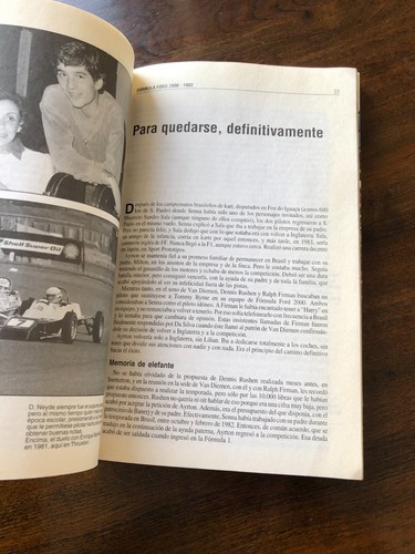 1994 Ayrton Senna por Francisco Santos Biografia en Español Libros Cupula Escaso - Picture 10 of 12