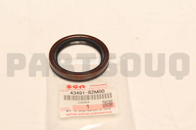 4349182M00 Genuine Suzuki SEAL,REAR SHAFT OIL 43491-82M00 | eBay