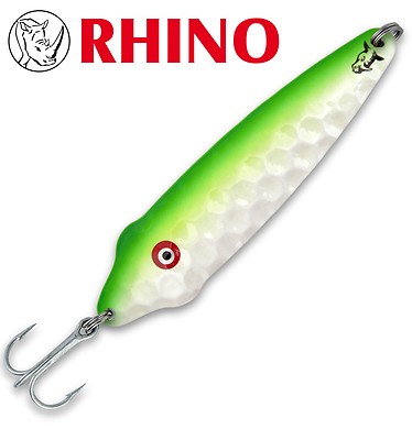 Rhino Freddi Flutter Trollingblinker beluga, Kunstköder zum Schleppangeln