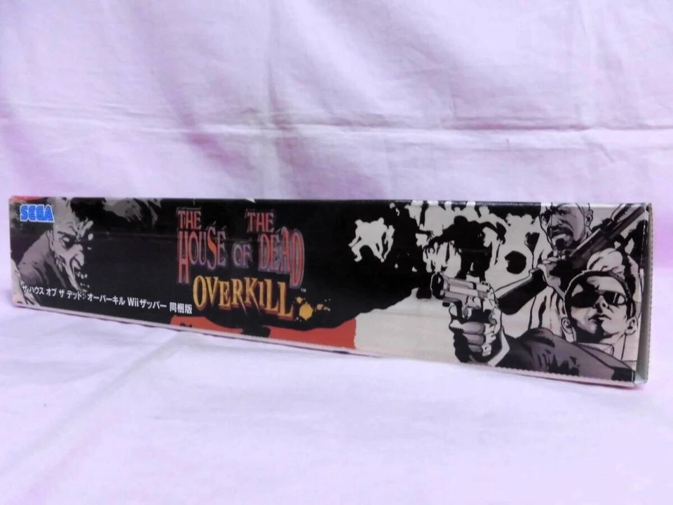 Wii The House Of Dead Overkill Edition Box Japan Edition W/ Zapper Unused - Image 4 of 4