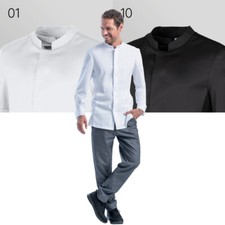 Herren Kochhemd Kochjacke 12/1377 Leiber langarm