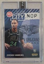 JORDAN HAWKINS RC 1/1 2023-24 Panini Instant My City Black #7 One of O ID:109517