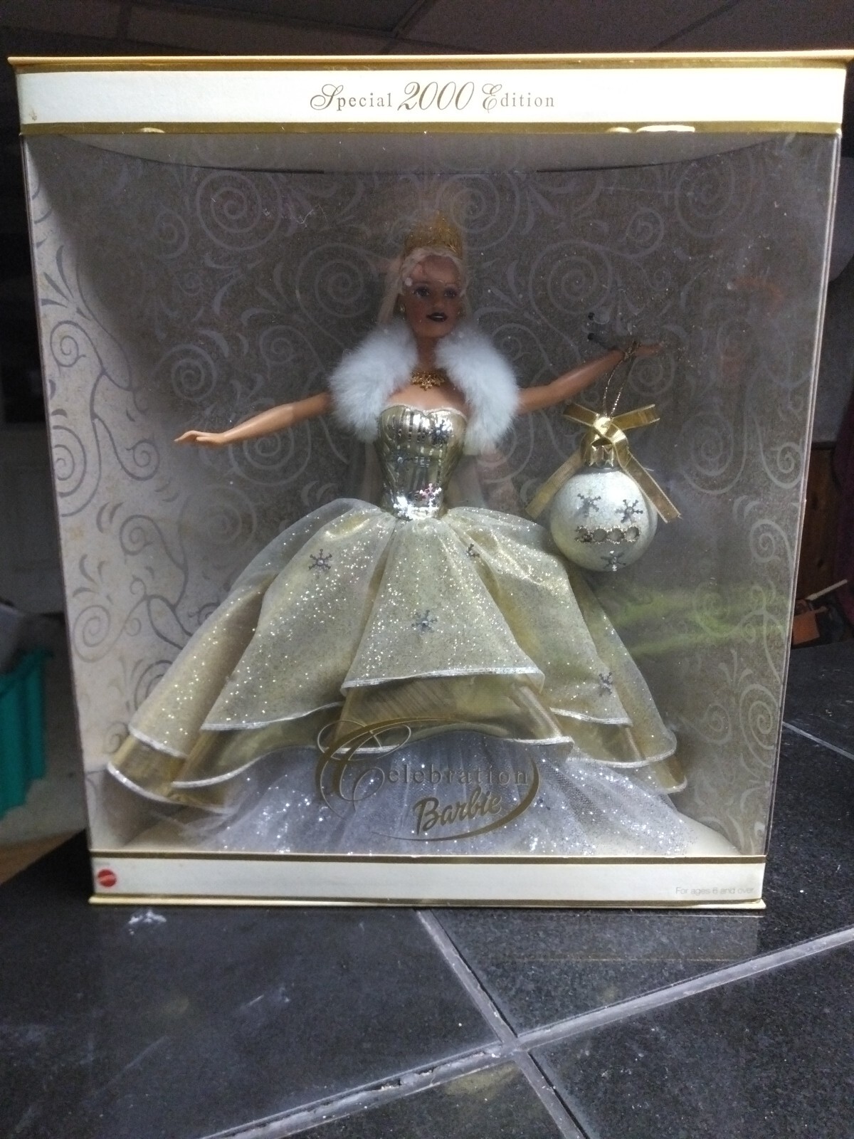 Mattel Special 2000 Edition Celebration Barbie Doll Gold Sealed Box 28269 NWT