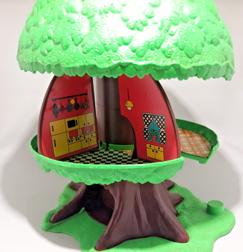 Set da gioco vintage General Mills Kenner 1975 Tree Tots casa sull'albero genealogico - Foto 8 di 9