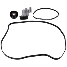 Serpentine Belt Tensioner Pulley Kit for GMC Sierra 2500 HD 2009-2014 K040355SF
