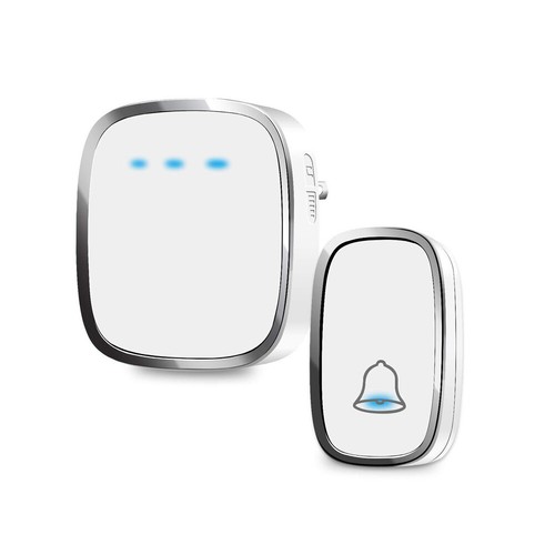 Wireless Doorbell Chime Plug-In Waterproof Long Range Receiver Remote Door Bell - Picture 8 of 9