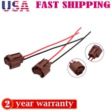 Wire Pigtail Female U 9006 HB4 Two Harness Head Light Low Beam Connector Plug