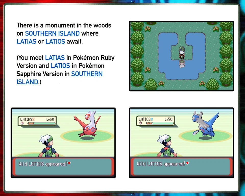 Eon Ticket - Pokemon Ruby & Sapphire e-Reader Custom Card (Read Description) - Image 4 of 4