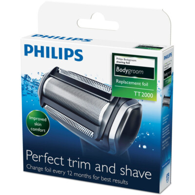 Philips TT2000/43 Bodygroom Ersatzscherfolie für optimale Rasur