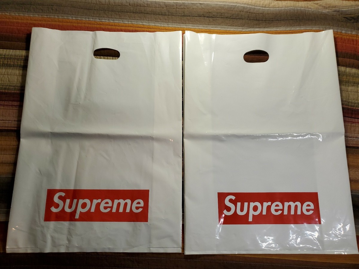 Greg　新品未開封　ごまくりあ2本　スヴェすべーだ2個新品、未使用 supreme shopping bags (2 Medium, 2 Large) | eBay