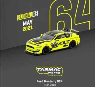 Ford Mustang GT4 IMSA 2018, 1/64, Tarmac Works