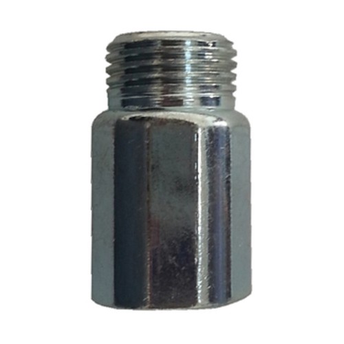 Set 4 Prolunghe Mozzi Esagonali 12mm, Altezza 23mm, Argento, Per Cerchi GDS Racing 1/10