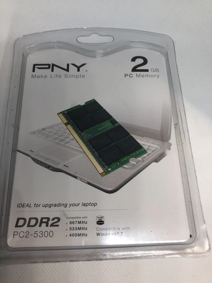 2GB PC2-5300 DDR2 667 MHz Memory PNY - Image 2 of 4
