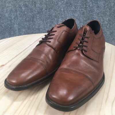 J Murphy by Johnston & Murphy Dress Shoes Mens 9.5M Oxford Brown