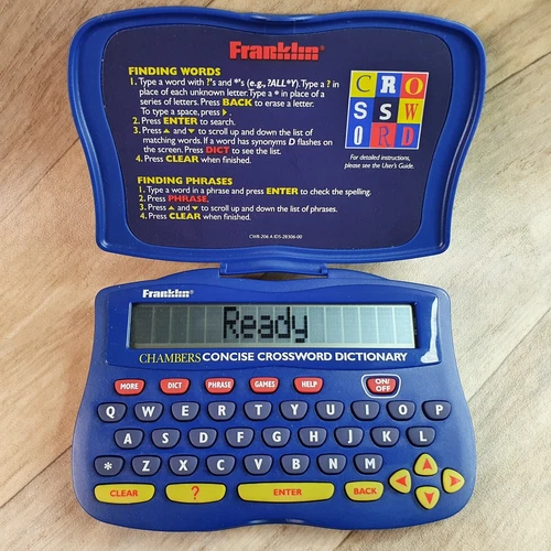 Franklin CWR206 Chambers Concise Electronic Crossword Solver