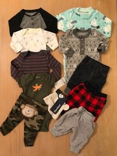 Carter's  Others Infant Boys Clothing ot of 11 3 New Size Newborn