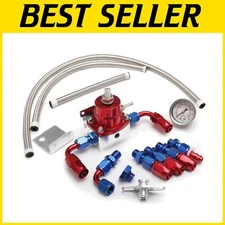 Comprehensive Adjustable EFI Kit 0-100psi with Multi-Fitting Adapters Included